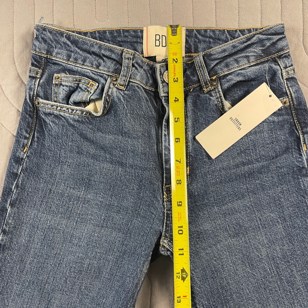BDG Urban Outfitters Wide Leg Jeans Womens 25 High Rise Blue Denim NWT - Picture 8 of 10